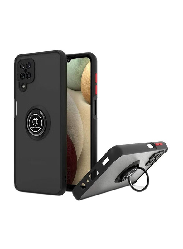 Generic Samsung Galaxy A22 4G LTE Protective Matte Flexible Silicone Mobile Phone Case Cover with 360 Degrees Rotate Metal Magnetic Ring Kickstand, Black
Generic Samsung Galaxy A22 4G LTE Protective Matte Flexible Silicone Mobile Phone Case Cover with 360 Degrees Rotate Metal Magnetic Ring Kickstand, Black
