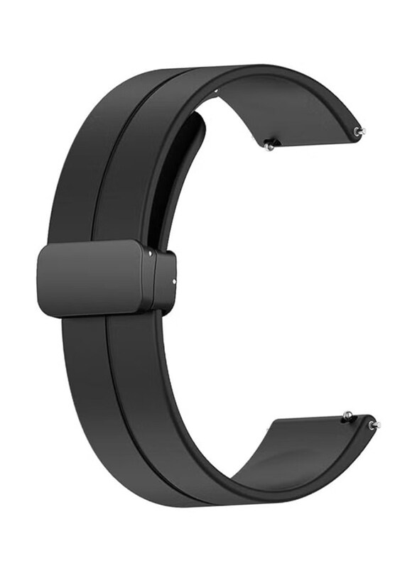 Perfii Replacement Silicone Watch Strap 22mm Magnetic Folding Buckle Wristband For Xiaomi Mi Watch Revolve, Black
Perfii Replacement Silicone Watch Strap 22mm Magnetic Folding Buckle Wristband For Xiaomi Mi Watch Revolve, Black