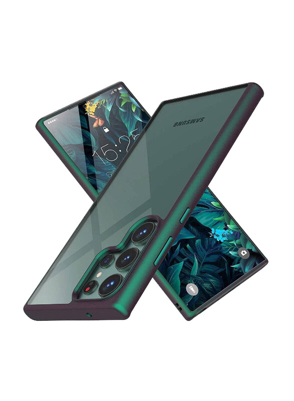Olliwon Samsung Galaxy S23 Ultra Protective Shockproof Hybrid Military Grade Drop Protection Ultra Slim Mobile Phone Case Cover, Clear/Green
Olliwon Samsung Galaxy S23 Ultra Protective Shockproof Hybrid Military Grade Drop Protection Ultra Slim Mobile Phone Case Cover, Clear/Green