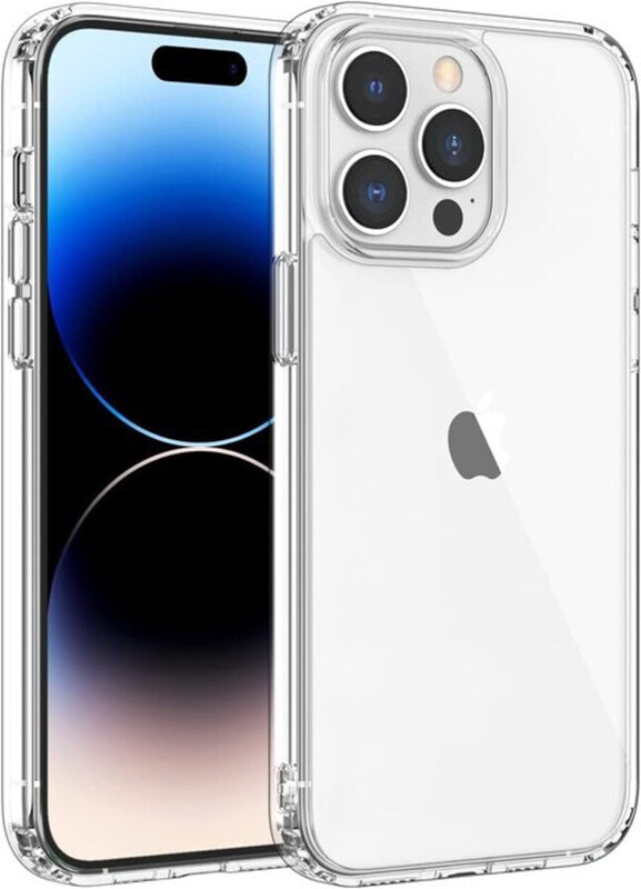 Aclix Apple iPhone 14 Pro Max Shockproof Non-Yellowing Thin Slim TPU Mobile Phone Case Cover, Transparent
Aclix Apple iPhone 14 Pro Max Shockproof Non-Yellowing Thin Slim TPU Mobile Phone Case Cover, Transparent