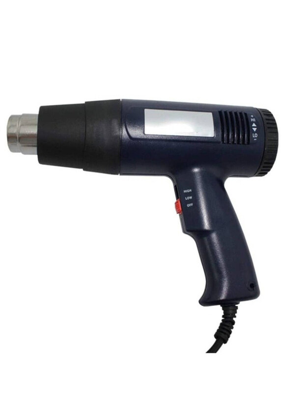Generic Professional Variable Temperature Control Heat Gun with Accessories for Packing Material & Home Decoration, Black
Generic Professional Variable Temperature Control Heat Gun with Accessories for Packing Material & Home Decoration, Black