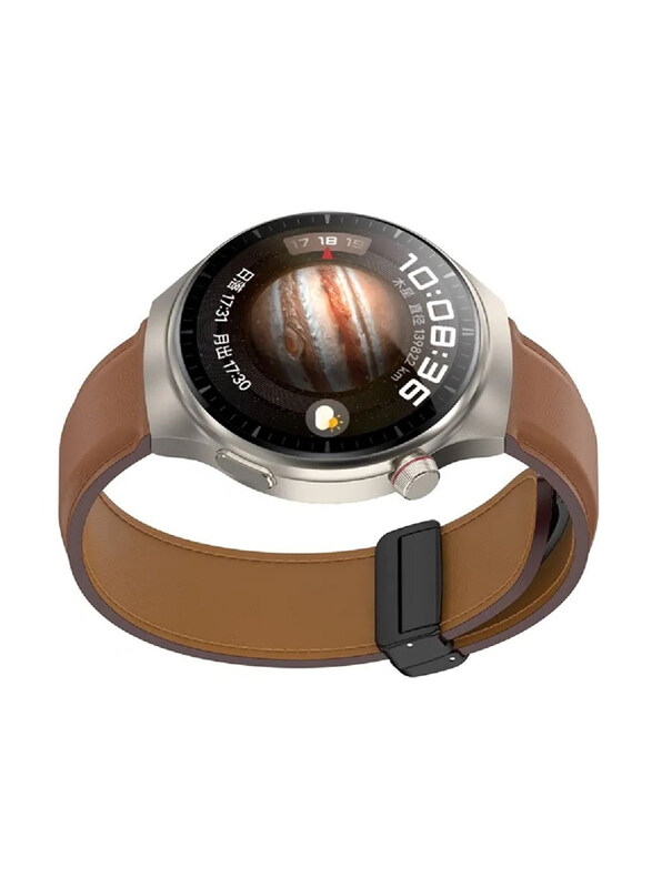 Perfii Genuine Cow Leather Watch Strap 22mm Folding Buckle Wristband For Huawei Watch 4/Watch 4 Pro/Watch 3/Watch 3 Pro, Brown
Perfii Genuine Cow Leather Watch Strap 22mm Folding Buckle Wristband For Huawei Watch 4/Watch 4 Pro/Watch 3/Watch 3 Pro, Brown