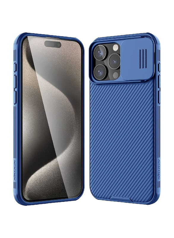 Nillkin Apple iPhone 15 Pro Max Magnetic Mobile Phone Case Cover with MagSafe, Blue
Nillkin Apple iPhone 15 Pro Max Magnetic Mobile Phone Case Cover with MagSafe, Blue