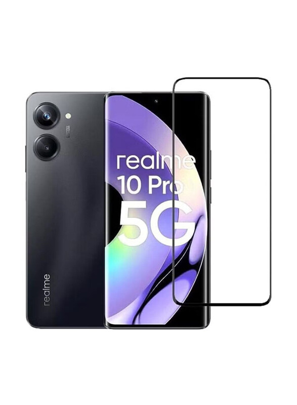 Hyx Realme 10 Pro 5G 9H Hardness Full Glue HD Clarity Bubble Free Tempered Glass Mobile Phone Screen Protector, Clear
Hyx Realme 10 Pro 5G 9H Hardness Full Glue HD Clarity Bubble Free Tempered Glass Mobile Phone Screen Protector, Clear