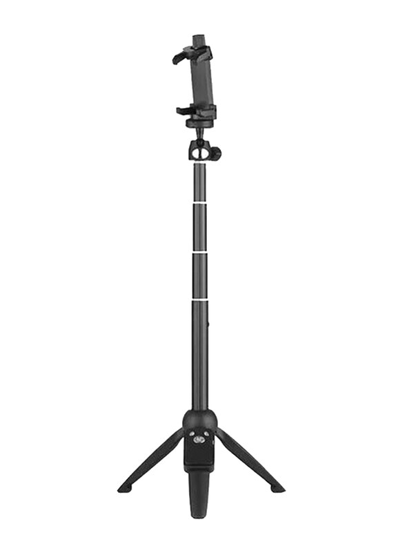 Yunteng 2-in-1 Mini Desktop Tripod Selfie Stick with Remote Controller Phone Holder, YT-9928, Black
Yunteng 2-in-1 Mini Desktop Tripod Selfie Stick with Remote Controller Phone Holder, YT-9928, Black