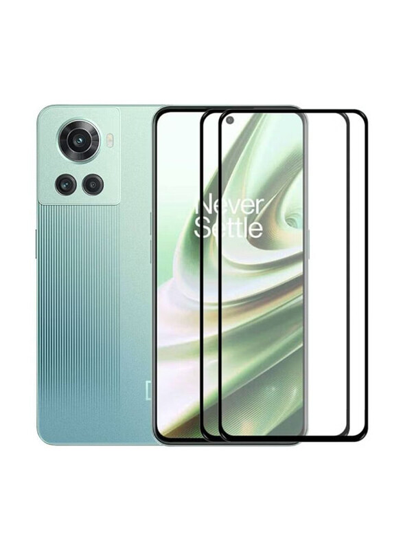 Yopah OnePlus 10R 150W Full Glue 5D Tempered Glass Screen Protector, 2 Pieces, Clear
Yopah OnePlus 10R 150W Full Glue 5D Tempered Glass Screen Protector, 2 Pieces, Clear