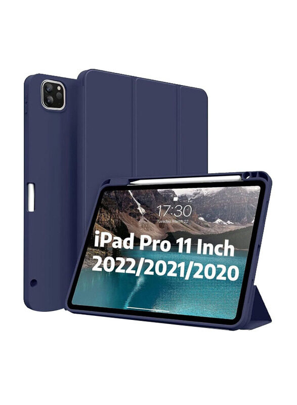 Dux Ducis Apple iPad Pro 11-inch Protective Soft TPU Auto Wake/Sleep Smart Tablet Case Cover, Blue
Dux Ducis Apple iPad Pro 11-inch Protective Soft TPU Auto Wake/Sleep Smart Tablet Case Cover, Blue