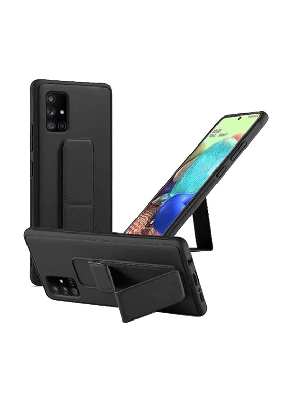 Generic Samsung A51 4G Premium Silicone Vertical & Horizontal Hand Strap and Grip Protective Mobile Phone Case Cover with Magnetic Stand & Holder, Black
Generic Samsung A51 4G Premium Silicone Vertical & Horizontal Hand Strap and Grip Protective Mobile Phone Case Cover with Magnetic Stand & Holder, Black
