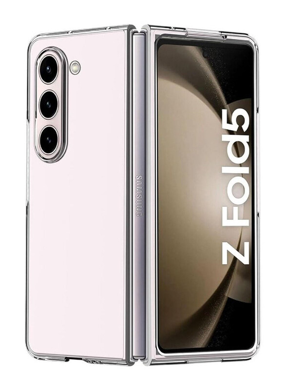 Zoomee Samsung Galaxy Z Fold 5 Ultra-Thin Slim Fit Mobile Phone Case Cover, Clear
Zoomee Samsung Galaxy Z Fold 5 Ultra-Thin Slim Fit Mobile Phone Case Cover, Clear