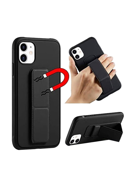 Generic Apple iPhone 11 Hand Grip Foldable Magnetic Mobile Phone Case Cover, Black
Generic Apple iPhone 11 Hand Grip Foldable Magnetic Mobile Phone Case Cover, Black