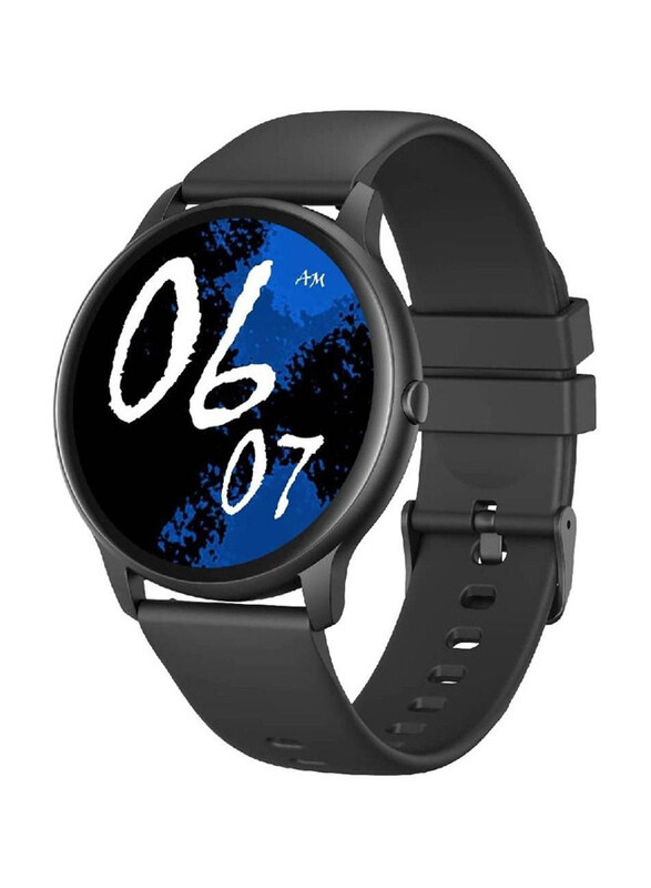 Soundpeat Full Touch Round Fitness Tracker Heart Rate Monitor Bluetooth Call Smartwatch for iPhone & Android, Black
Soundpeat Full Touch Round Fitness Tracker Heart Rate Monitor Bluetooth Call Smartwatch for iPhone & Android, Black