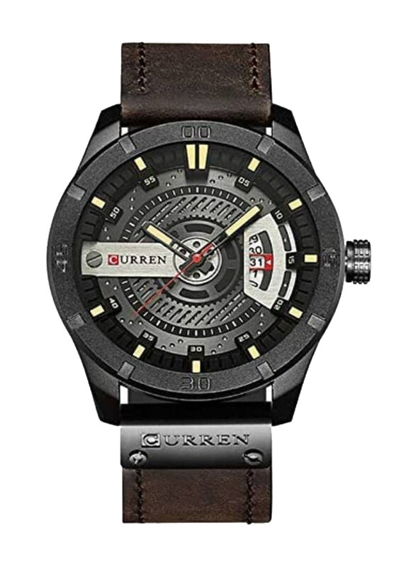 Curren Quartz Analog Wrist Watch for Men with Fabric Band, Wear Resistant, 8301, Black
Curren Quartz Analog Wrist Watch for Men with Fabric Band, Wear Resistant, 8301, Black