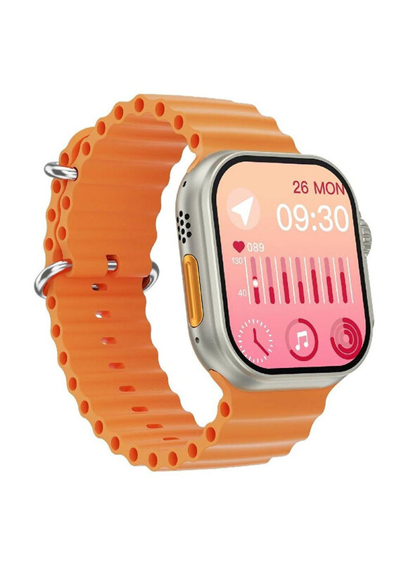 Generic Series 8 Bluetooth Call Wireless Charge Fitness Bracelet Smart Watch, Orange
Generic Series 8 Bluetooth Call Wireless Charge Fitness Bracelet Smart Watch, Orange