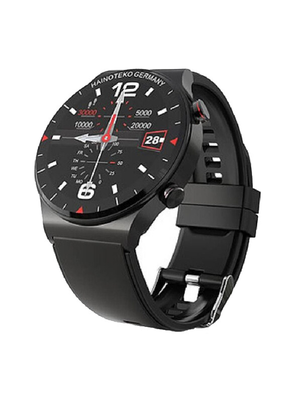 Haino Teko 46mm Smartwatch, Germany C5 Waterproof Heart Rate Monitor Bluetooth, Black
Haino Teko 46mm Smartwatch, Germany C5 Waterproof Heart Rate Monitor Bluetooth, Black
