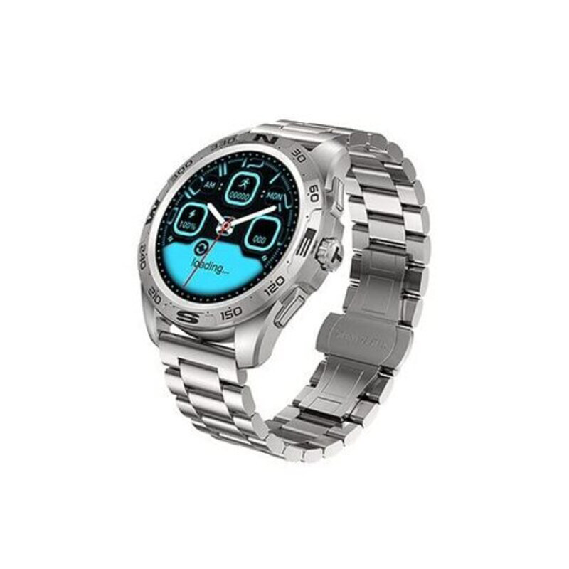 Haino Teko Germany Stainless Steel Bluetooth Sports Health Heart Monitoring Smartwatch, RW23, Silver
Haino Teko Germany Stainless Steel Bluetooth Sports Health Heart Monitoring Smartwatch, RW23, Silver
