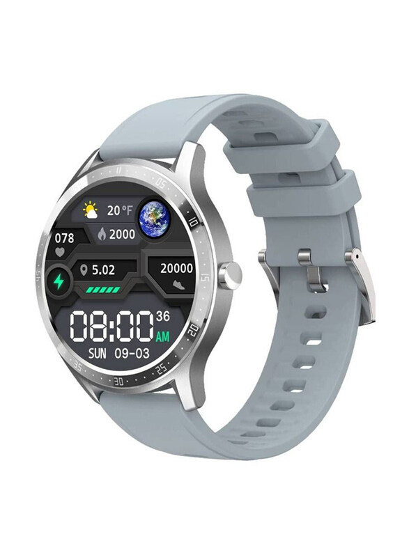 Generic Full Touch Large Round Display Smartwatch with All Smart Notification, Grey
Generic Full Touch Large Round Display Smartwatch with All Smart Notification, Grey