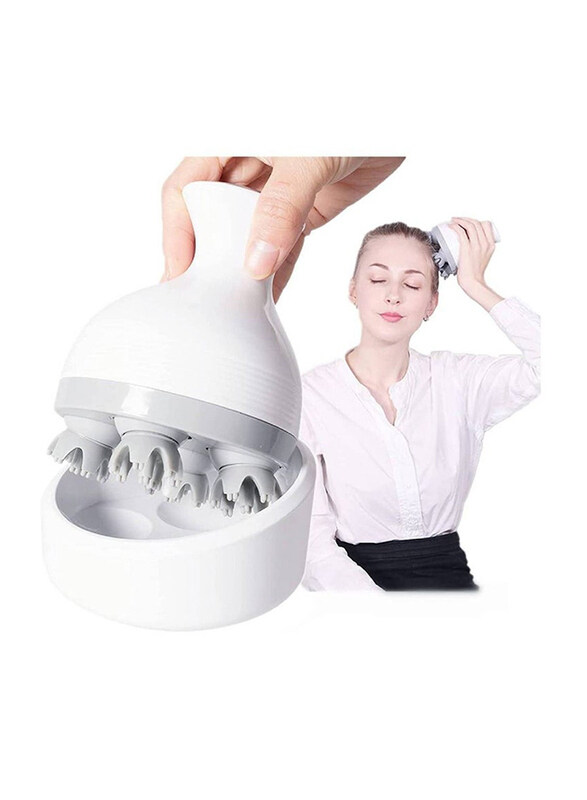 Xiuwoo Electric Scalp Massager Relieve Scalp & Massage Head Gift for Promote Hair & Growth Pressure, White
Xiuwoo Electric Scalp Massager Relieve Scalp & Massage Head Gift for Promote Hair & Growth Pressure, White