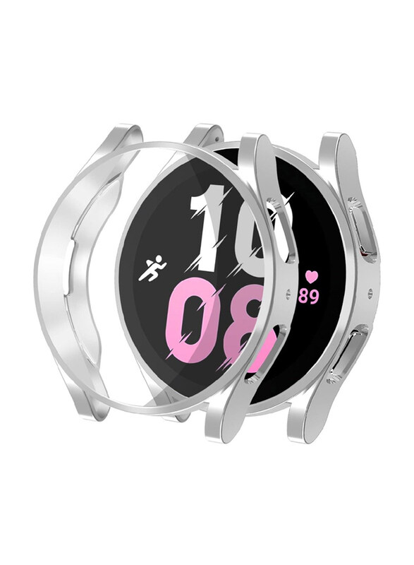 Zoomee Protective Ultra Thin Soft TPU Shockproof Case Cover For Samsung Galaxy Watch 4 44mm, Silver
Zoomee Protective Ultra Thin Soft TPU Shockproof Case Cover For Samsung Galaxy Watch 4 44mm, Silver