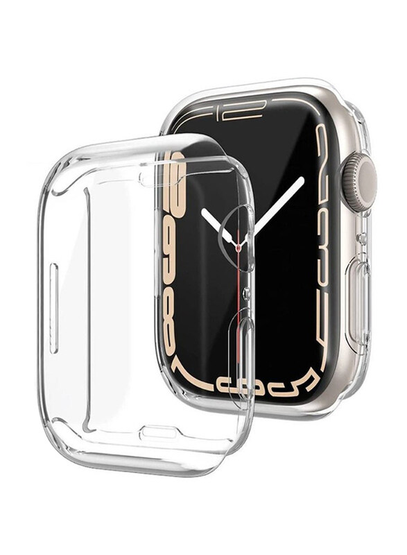Full TPU Anti Scratch Bumper Case Protector Compatible with Apple 38/40mm, Clear
Full TPU Anti Scratch Bumper Case Protector Compatible with Apple 38/40mm, Clear