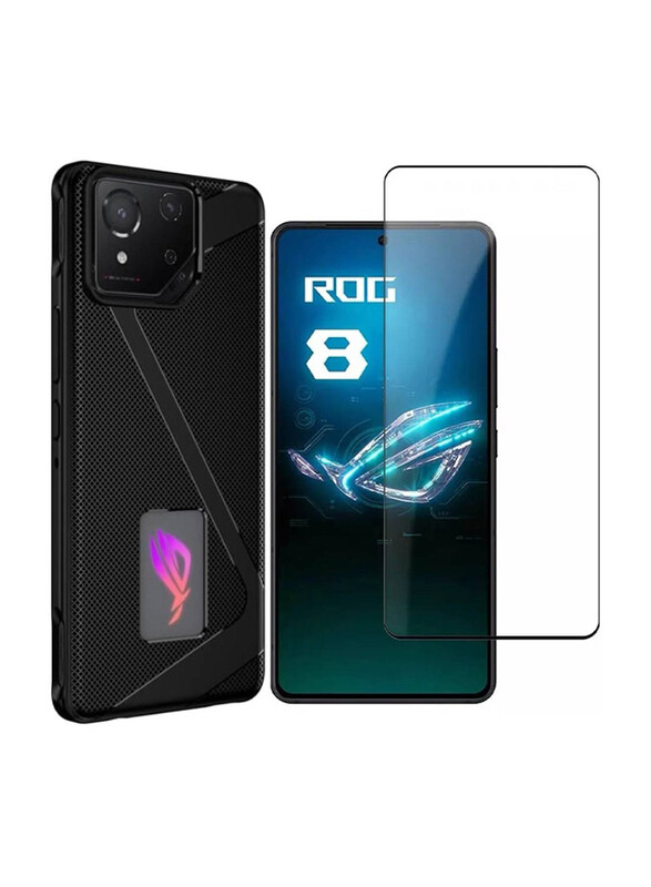 Hyx 2-Piece Asus ROG Phone 8 /Rog 8 Pro Protective Shockproof Heat Dissipation TPU Silicone Stylish Mobile Phone Back Case Cover with Tempered Glass S
Hyx 2-Piece Asus ROG Phone 8 /Rog 8 Pro Protective Shockproof Heat Dissipation TPU Silicone Stylish Mobile Phone Back Case Cover with Tempered Glass S