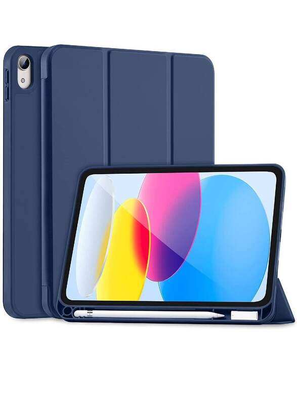 Dux Ducis Protective Soft TPU Smart Trifold Stand with Pencil Holder Case Cover For iPad Pro 11 Inch (2022/2021/2020) Black
Dux Ducis Protective Soft TPU Smart Trifold Stand with Pencil Holder Case Cover For iPad Pro 11 Inch (2022/2021/2020) Black