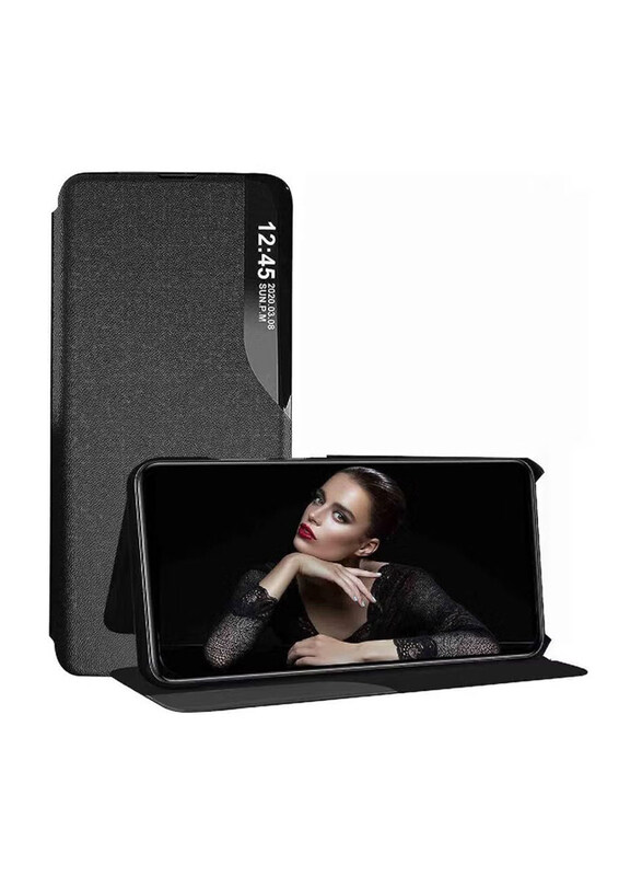 Case Me Huawei P60/P60 Pro Protective Windows Smart View Flip Foldable Kickstand Mobile Phone Case Cover, Black
Case Me Huawei P60/P60 Pro Protective Windows Smart View Flip Foldable Kickstand Mobile Phone Case Cover, Black