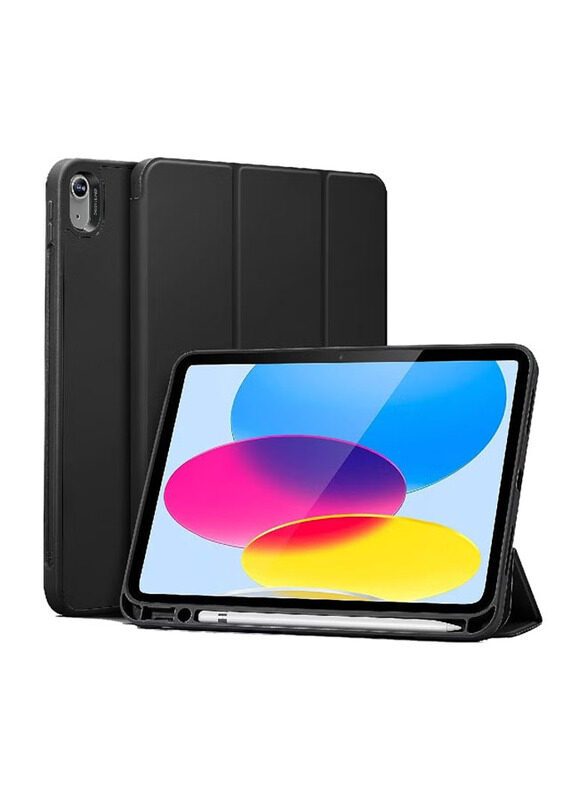 Gennext Apple iPad 10th Generation 10.9 Inch 2022 Trifold Stand Mobile Phone Case Cover, Black
Gennext Apple iPad 10th Generation 10.9 Inch 2022 Trifold Stand Mobile Phone Case Cover, Black