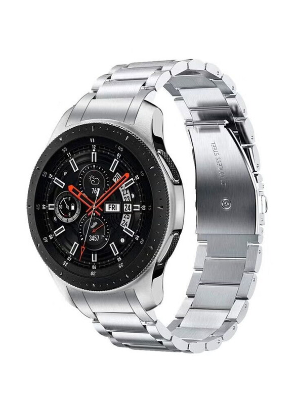 Generic Classic Stainless Steel Smartwatch Strap Band for Samsung Galaxy Watch 46mm/Huawei GT2/Gear S3 Frontier/Classic/Honor Magic 2/Fossil 22mm, Silver
Generic Classic Stainless Steel Smartwatch Strap Band for Samsung Galaxy Watch 46mm/Huawei GT2/Gear S3 Frontier/Classic/Honor Magic 2/Fossil 22mm, Silver