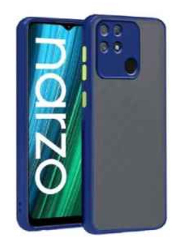 Generic Xiaomi Redmi 10A Matte Back Soft Bumper Hybrid Protective Mobile Phone Back Case Cover, Blue
Generic Xiaomi Redmi 10A Matte Back Soft Bumper Hybrid Protective Mobile Phone Back Case Cover, Blue