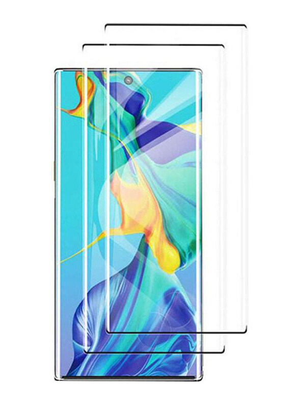 Generic Samsung Galaxy Note 10 Plus 2-Piece Case Friendly Screen Protector Tempered Glass, Clear/Black
Generic Samsung Galaxy Note 10 Plus 2-Piece Case Friendly Screen Protector Tempered Glass, Clear/Black