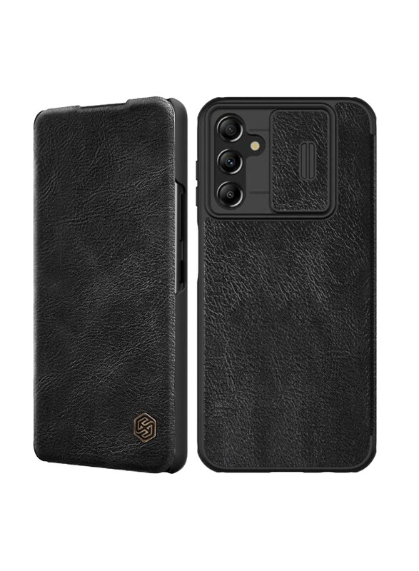 Nillkin Samsung Galaxy A54 5G Slide Camera Protection Qin Leather Mobile Phone Flip Case Cover, Black
Nillkin Samsung Galaxy A54 5G Slide Camera Protection Qin Leather Mobile Phone Flip Case Cover, Black