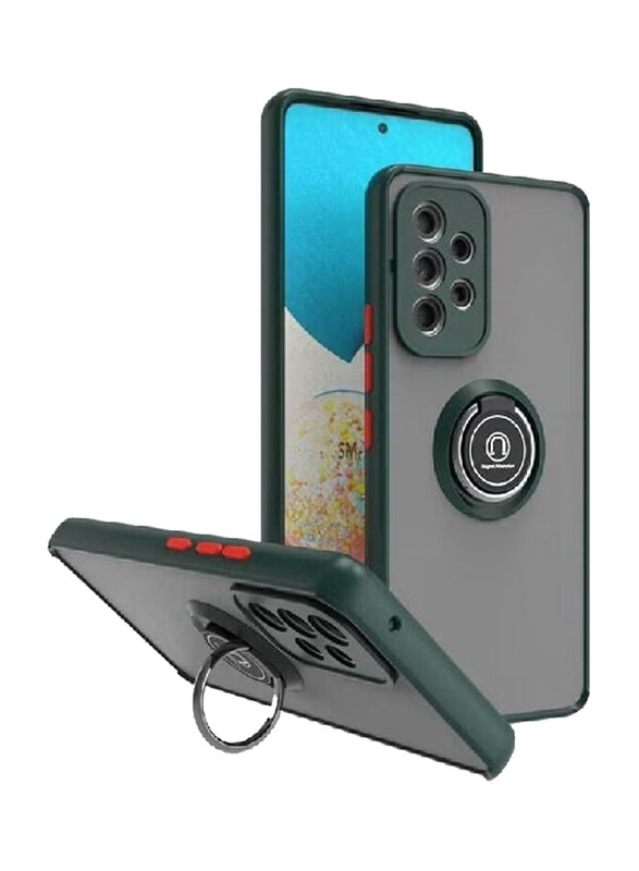 Generic Samsung Galaxy A23 5G Protective Matte Silicone Mobile Phone Case Cover with 360 Degrees Rotate Metal Magnetic Ring Kickstand, Green
Generic Samsung Galaxy A23 5G Protective Matte Silicone Mobile Phone Case Cover with 360 Degrees Rotate Metal Magnetic Ring Kickstand, Green