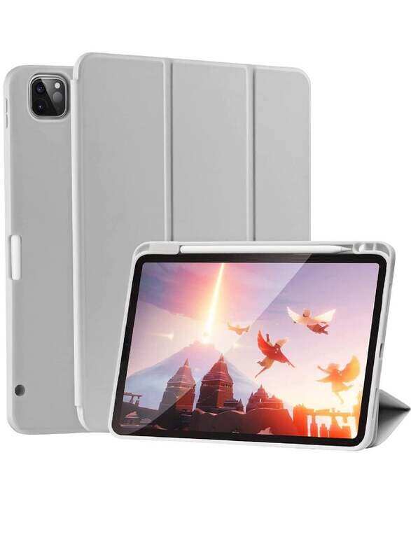 Dux Ducis Protective Soft TPU Smart Trifold Stand with Pencil Holder Case Cover For iPad Air 5th/4th Generation 10.9 Inch 2022/2020 Pink
Dux Ducis Protective Soft TPU Smart Trifold Stand with Pencil Holder Case Cover For iPad Air 5th/4th Generation 10.9 Inch 2022/2020 Pink