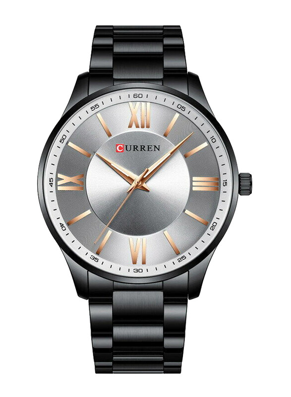 Curren Analog Watch for Men with Stainless Steel Band, Water Resistant, J4631-2, Silver-Black
Curren Analog Watch for Men with Stainless Steel Band, Water Resistant, J4631-2, Silver-Black