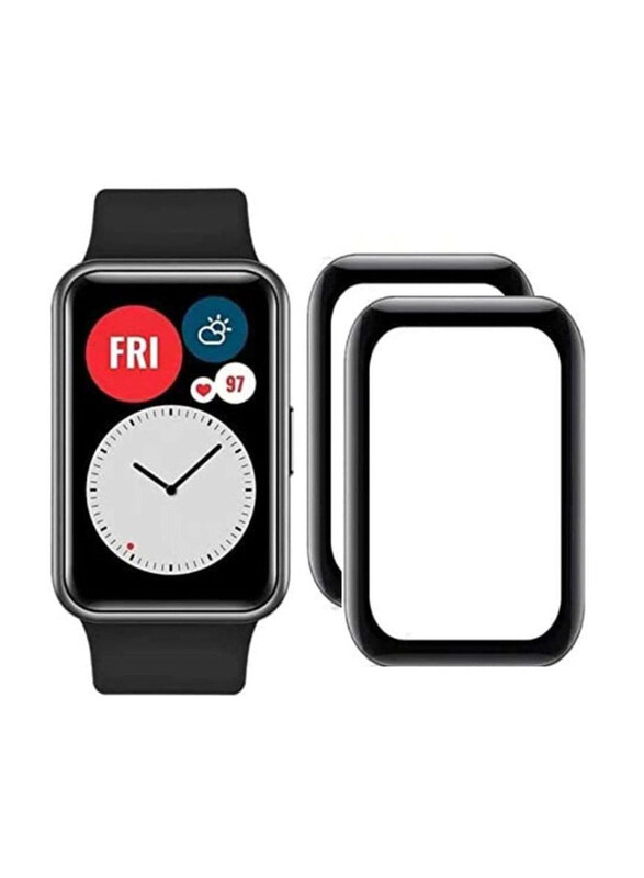 Generic 2 Pack 3D Full Coverage HD Premium Real Screen Protector For Huawei Fit, 2 Pieces, Clear/Black
Generic 2 Pack 3D Full Coverage HD Premium Real Screen Protector For Huawei Fit, 2 Pieces, Clear/Black