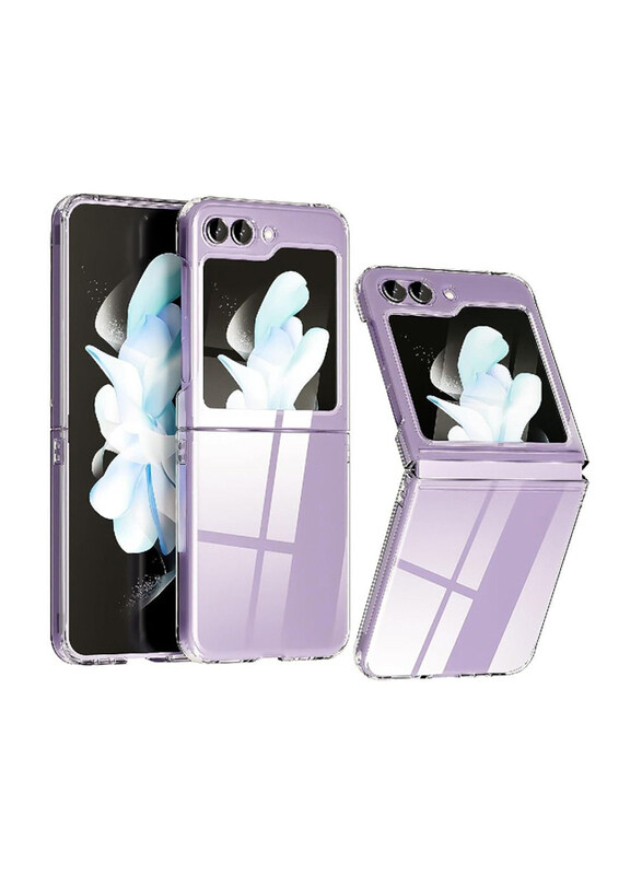 Olliwon Samsung Galaxy Z Flip5 Transparent Hard Thin PC Lightweight Protective Mobile Phone Case Cover, Clear
Olliwon Samsung Galaxy Z Flip5 Transparent Hard Thin PC Lightweight Protective Mobile Phone Case Cover, Clear