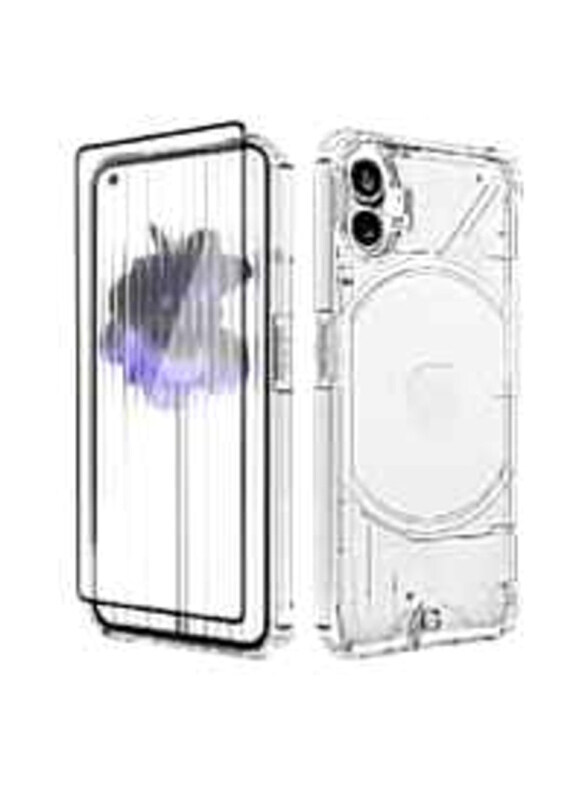Generic Nothing Phone 1 Edge to Edge Full Protection Tempered Glass Screen Protector And Protective Mobile Phone Back Case Cover, 2 Pieces, Clear
Generic Nothing Phone 1 Edge to Edge Full Protection Tempered Glass Screen Protector And Protective Mobile Phone Back Case Cover, 2 Pieces, Clear