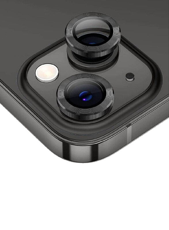 Generic Apple iPhone 14 9H Tempered Glass Camera Cover Screen Lens Protector with Metal Individual Ring, Black
Generic Apple iPhone 14 9H Tempered Glass Camera Cover Screen Lens Protector with Metal Individual Ring, Black