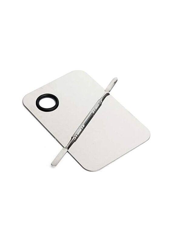 Blooming Time Cosmetic Acrylic Nail Art Makeup Polish Mixing Palette with Stainless Spatula, Grey
Blooming Time Cosmetic Acrylic Nail Art Makeup Polish Mixing Palette with Stainless Spatula, Grey