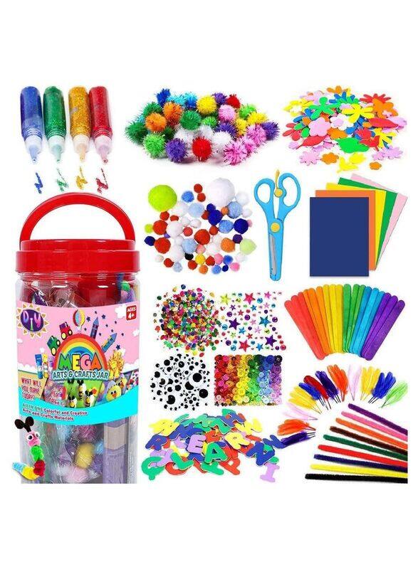 Generic Toddler DIY Arts & Crafts Kits Crafting Materials Supplies Set, Ages 4+, Multicolour
Generic Toddler DIY Arts & Crafts Kits Crafting Materials Supplies Set, Ages 4+, Multicolour