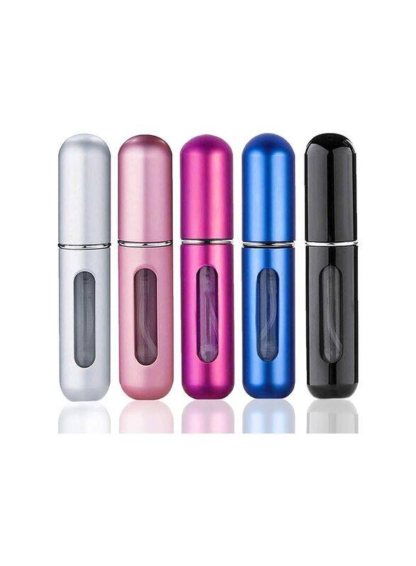 Generic Mini Portable Empty Perfume Atomiser Refillable Travel Bottle Set, 5 Pieces, Multicolour
Generic Mini Portable Empty Perfume Atomiser Refillable Travel Bottle Set, 5 Pieces, Multicolour