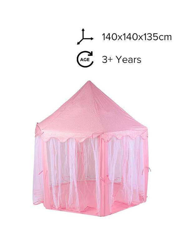 Qiaokai Colourful Unique Design Princess Portable Castle Folding Large Play House Tent, Ages 3+, Pink/White
Qiaokai Colourful Unique Design Princess Portable Castle Folding Large Play House Tent, Ages 3+, Pink/White