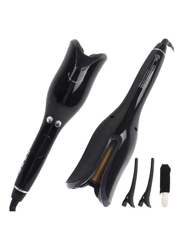 Xiuwoo Automatic Professional Rotating Curling Hair Curler for Curly Hair, Black
Xiuwoo Automatic Professional Rotating Curling Hair Curler for Curly Hair, Black