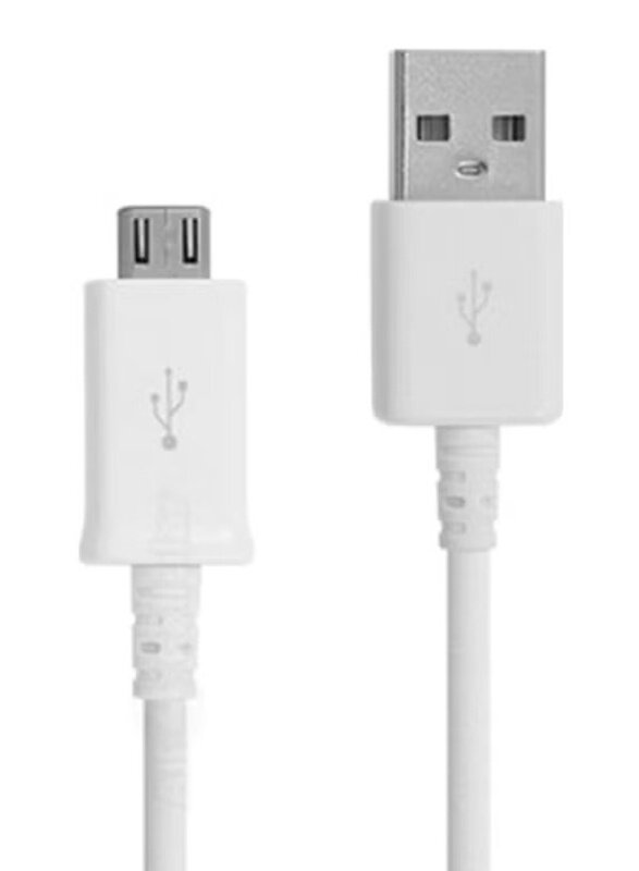 Generic Micro-B USB Data Sync Charging Cable, Micro-B USB (5 Pin) to USB Type A for Smartphones/Tablets, White
Generic Micro-B USB Data Sync Charging Cable, Micro-B USB (5 Pin) to USB Type A for Smartphones/Tablets, White