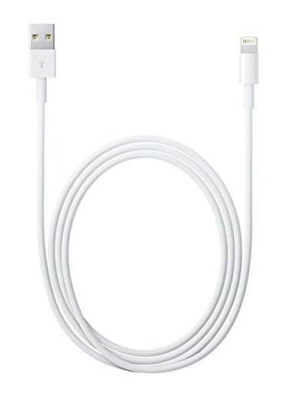 Generic Lightning Cable, USB Type A Male to Lightning Sync And Charging Cable for Apple Devices, White
Generic Lightning Cable, USB Type A Male to Lightning Sync And Charging Cable for Apple Devices, White