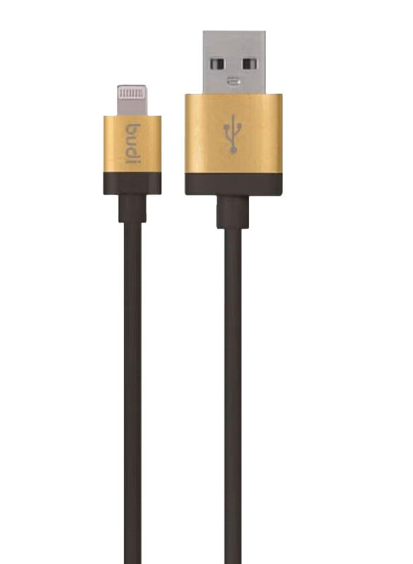 Budi Fast USB Data Sync Charging Cable, USB Type A to Lighting Cable for Apple iPhone Devices, Black/Gold/Silver
Budi Fast USB Data Sync Charging Cable, USB Type A to Lighting Cable for Apple iPhone Devices, Black/Gold/Silver