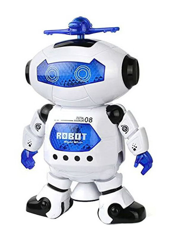 Webby 6-inch Dancing Robot With 3D Lights And Music, Remote Controlled Toys, Ages 3+, Multicolour
Webby 6-inch Dancing Robot With 3D Lights And Music, Remote Controlled Toys, Ages 3+, Multicolour