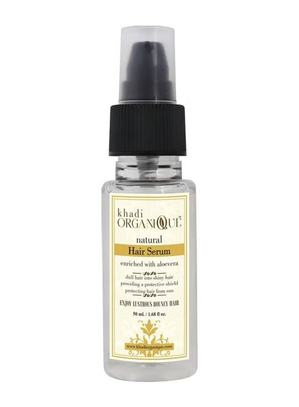 Khadi Organique Herbal Natural Hair Serum Enriched with Aloevera for All Hair Type, 50ml
Khadi Organique Herbal Natural Hair Serum Enriched with Aloevera for All Hair Type, 50ml