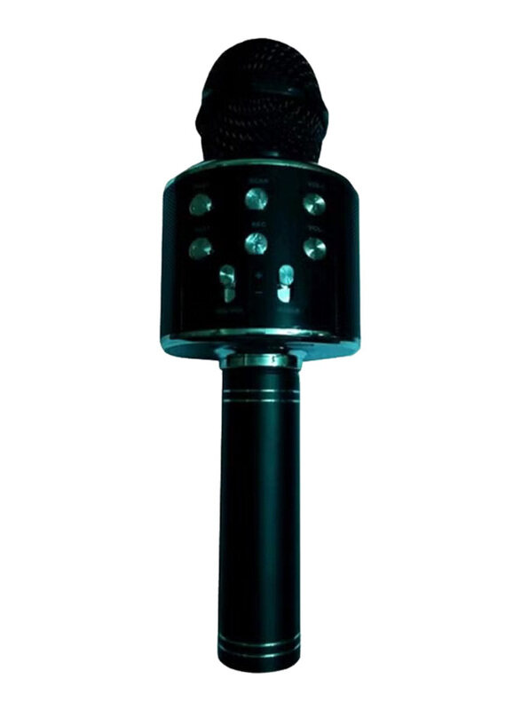 Wster WS-858 Wireless Handheld Karaoke Microphone, 1bi.182.76064033.18, Black/Green
Wster WS-858 Wireless Handheld Karaoke Microphone, 1bi.182.76064033.18, Black/Green