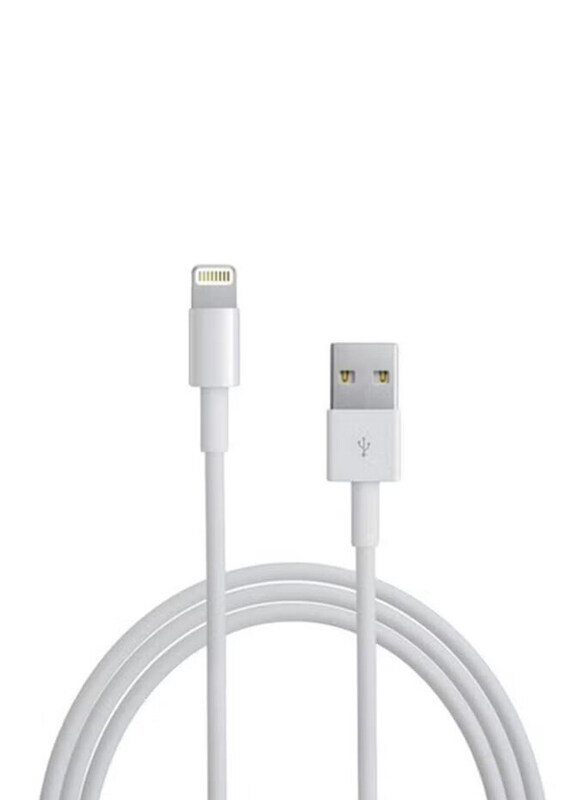 Generic 1-Meter Lightning Charging Cable, Lightning to USB Type-A for iPhone Devices, White
Generic 1-Meter Lightning Charging Cable, Lightning to USB Type-A for iPhone Devices, White